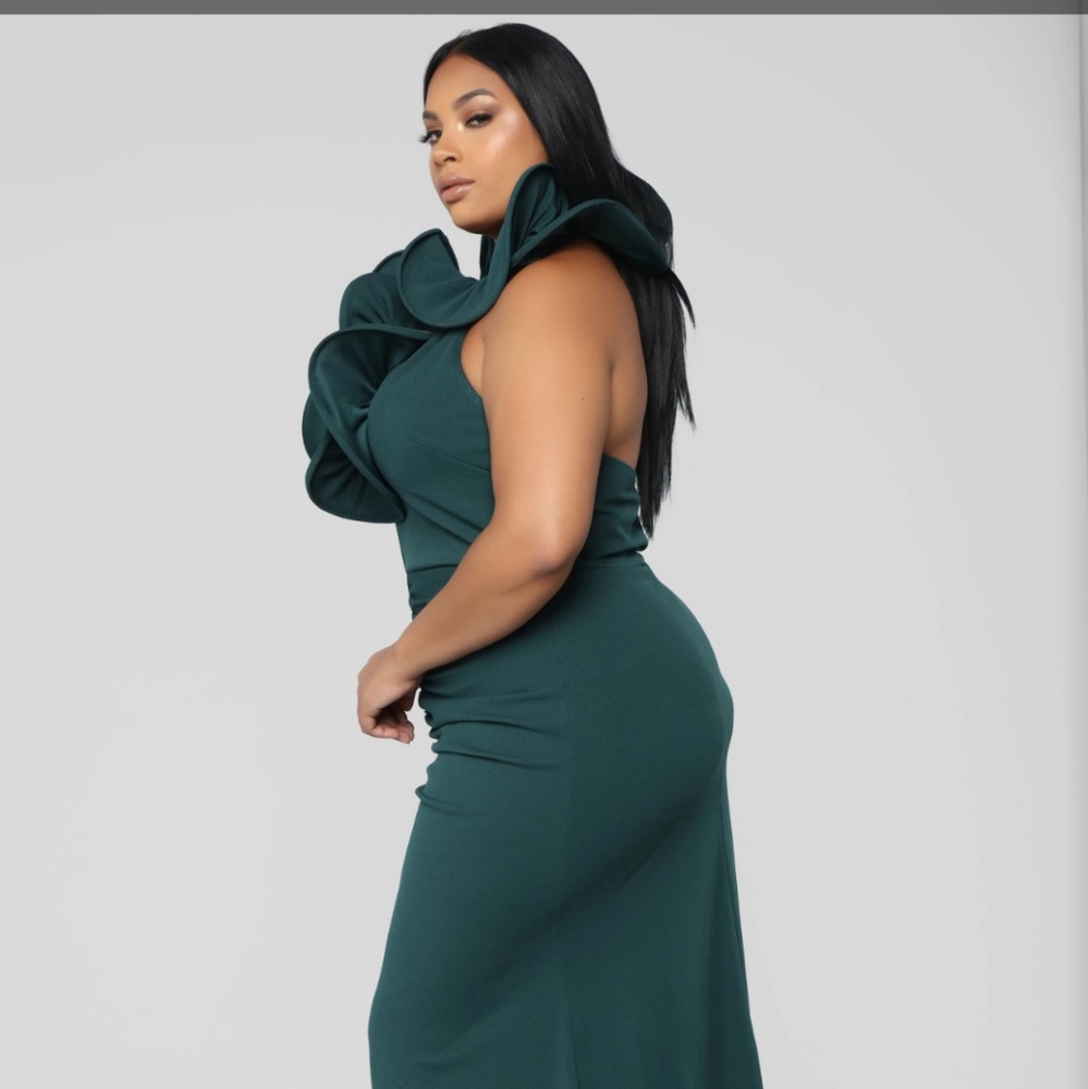 Hunter Green Gown